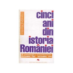 Domnita Stefanescu - Cinci ani din istoria Romaniei - 127927