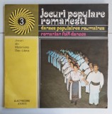 Jocuri populare romanesti nr 3 Jocuri din Maramures Oas Lapus disc vinil