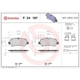 Placute frana Ford Tourneo Custom V362 Bus (F3) 09.12-, Transit Bus(Fd Fb Fs Fz Fc) 04.06-, Transit Custom V362 Box (Fy Fz) 09.12-, Transit Custom V3, BREMBO