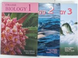 COLLEGE BIOLOGY , VOLUMES I - III by OSMAN ARPACI ... HEATHER J . ELKS , 1996 * TEXT IN LIMBA FRANCEZA , * BOGAT ILUSTRATA