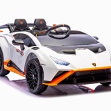 Masinuta Electrica 12V Lamborghini Alba cu Telecomanda
