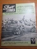 Sport si tehnica octombrie 1970-planorul romanesc,art. campina,navomodele