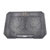 Suport cu ventilator pentru laptop QSR03, reglabil