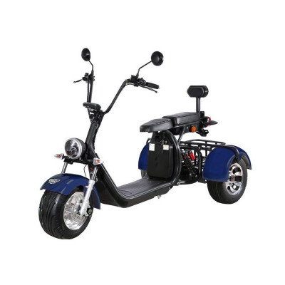 Scuter electric Hecht Cocis Max Blue, 2000W foto