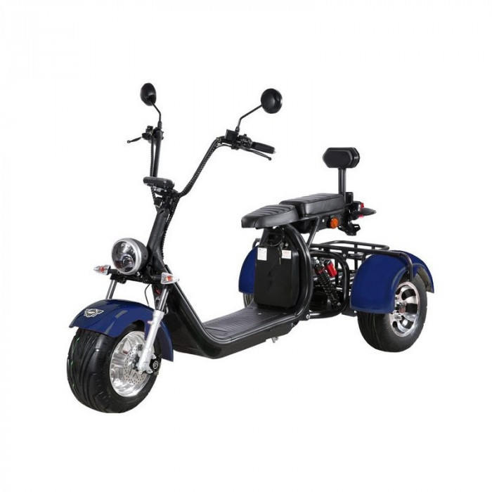 Scuter electric Hecht Cocis Max Blue, 2000W