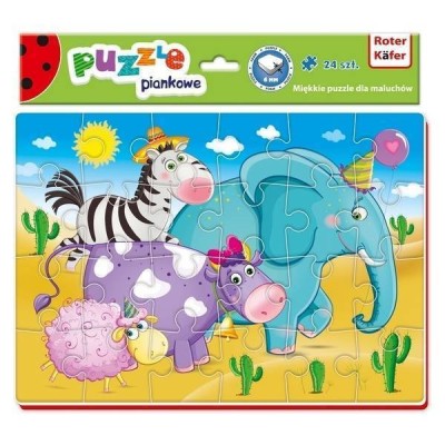 Puzzle Animals 24 piese Roter Kafer RK1201-02 foto