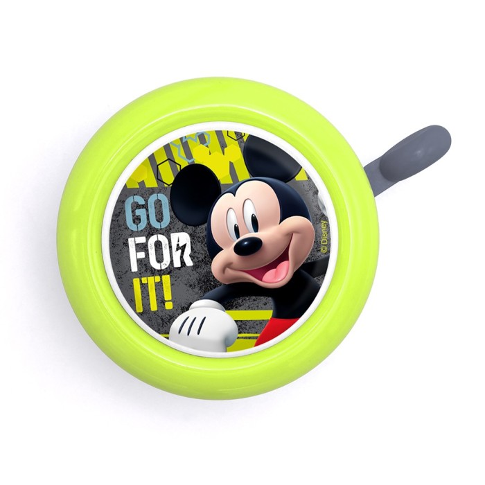 Clopot de bicicleta din metal pentru copii, model Mickey Cod:59165SV