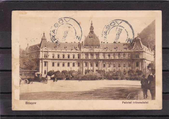 BRASOV PALATUL TRIBUNALUI CIRCULATA 1928