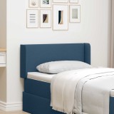 vidaXL Ureche pentru Tăblie albastru 40,5 x 40,5 x 4 cm țesătură 346582