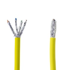 Aproape nou: Cablu la metru S/FTP CAT7 PNI SF07 10Gbps, 1000MHz, pentru internet si foto