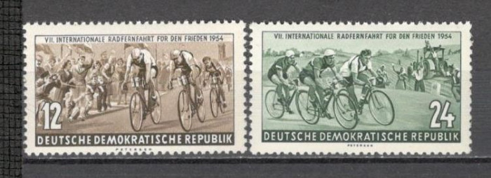 D.D.R.1954 Turul pacii la ciclism SD.24