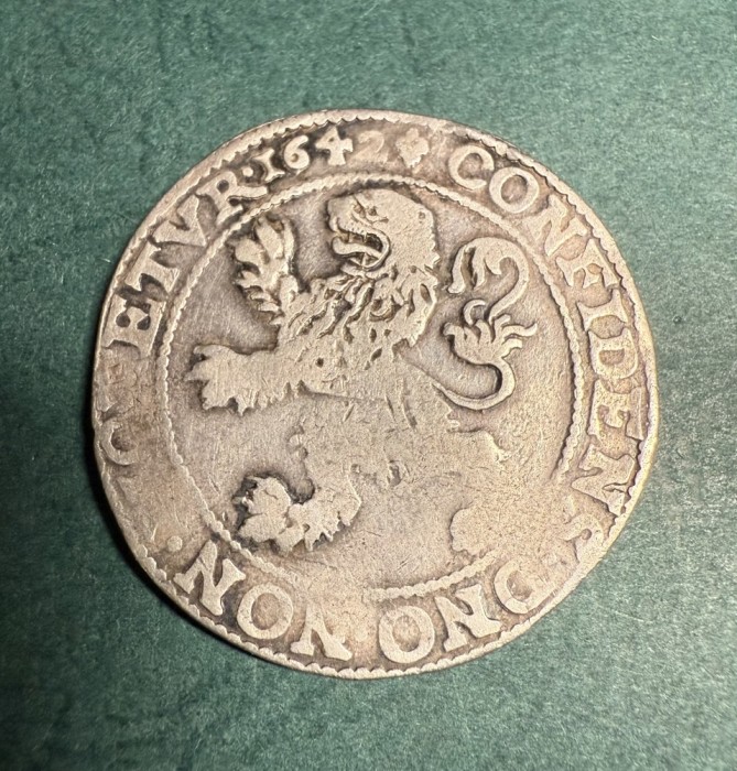 Moneda de argint Leeuwendaalder