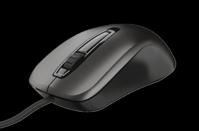 Mouse Trust Carve, USB Mouse, negru foto