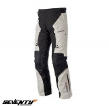 Pantaloni moto Touring unisex Seventy vara/iarna model SD-PT1 culoare: negru/gri &ndash; marime: 4XL