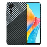 Husa pentru Oppo A78 4G, Techsuit, Carbonite FiberShell, Gri