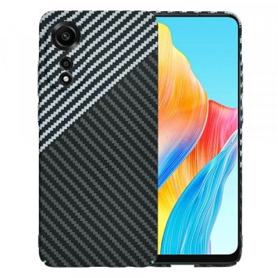 Husa pentru Oppo A78 4G, Techsuit, Carbonite FiberShell, Gri foto