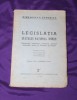 Legislatia Statului National Roman 1941, Ion I. Nedelescu, Biblioteca Juridica, Universul, Carti Vechi Drept, Vol. XII, XIII, XV