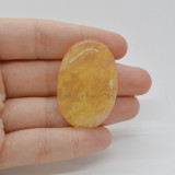 Cabochon aventurin galben 40x27x7mm c45