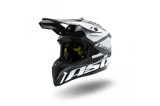 Casca motocross/enduro copii Asix 127, culoare negru/alb, marime YL Cod Produs: MX_NEW ASIX127-923L