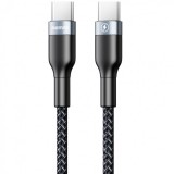 Cablu Incarcare USB Type-C la USB Type-C Remax Sury 2 Series RC-010, 1 m, 3A, Negru