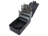 Set burghie PROLINE 25 bucăți pentru metal și oțel DIN 338
