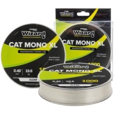 Fir Monofilament Energo Team Wizard Cat Mono XL Catfish Transparent, 0.90mm, 56.40kg, 250m foto