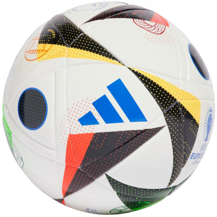 Mingi de fotbal adidas Fussballliebe League J350 Euro 2024 Ball IN9376 alb