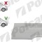 Segment reparatie aripa spate MERCEDES VITO/ VIANO (W639), 01.2003-2015, partea stanga, metal galvanizat; superior part; pana la geam; lung, lung,