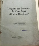 M. MF - Interbelica- Ungurii din Moldova la 1646 - Chisinau 1935