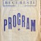 CIRCUL BUCURESTI PROGRAM STAGIUNEA 1984-1985/DIRECTORUL CIRCULUI:IOSEFINI/4 pag.