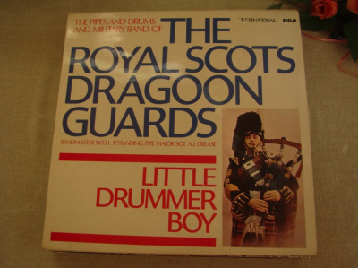 LITTLE DRUMMER BOY - The Royal Scots Dragoon Guards - Vinil RCA Anglia foto