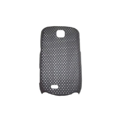 Husa tip grila neagra pentru Samsung Galaxy Mini S5570 foto
