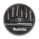Set 6 biti pentru insurubare, Makita D-73265, cu adaptor magnetic, 7 piese