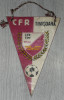 Fanion echipa de fotbal CFR Timisoara vintage,foarte vechi