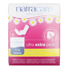 Absorbante BIO - Ultra Extra de noapte, lungi (5 picaturi), 8 buc foto