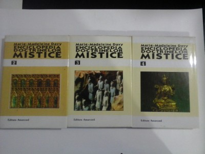ENCICLOPEDIA DOCTRINELOR MISTICE - vol. 2,3,4 - Marie-Madeleine Davy foto