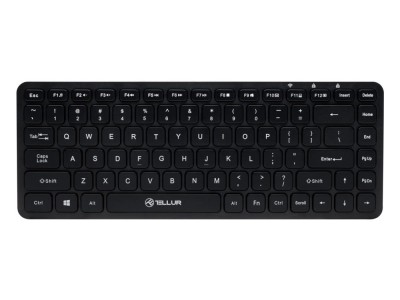 Tastatura fara fir Tellur, Mini, Negru foto