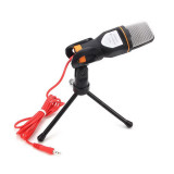 Microfon cu condensator TSE-SF-666, pentru PC, laptop, pentru inregistrare in studio, difuzare/LIVE, General