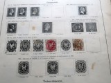 Lot 2 timbre vechi Prusia (Preu&szlig;en) 1 și 2 Silbergroschen, Vulturul Prusac, Germania 1861&ndash;1865 -A42