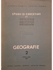 T. Morariu - Studii si cercetari de geologie, geofizica, geografie, tomul XXIV, nr. 2 (Editia: 1977) foto
