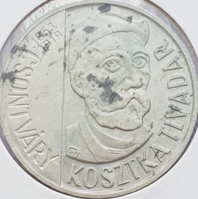 558 Ungaria 200 Forint 1977 Painter Series - Tivadar Kosztka km 611 argint foto