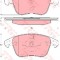 Set placute frana,frana disc CITROEN C4 Picasso I (UD) (2007 - 2013) TRW GDB1691