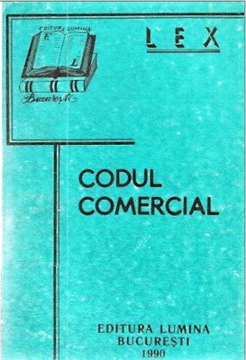 CODUL COMERCIAL -LEX-1990 foto