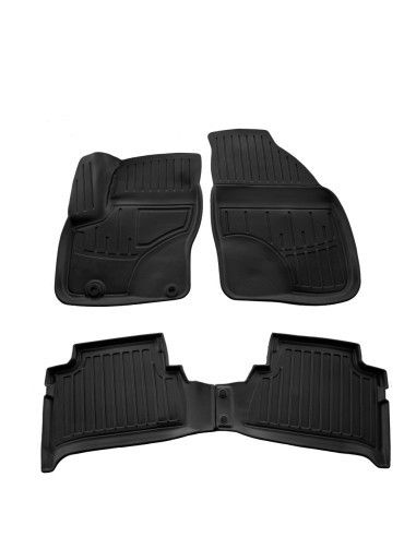 Set covorase auto din cauciuc tip tavita pentru Ford C-Max (2003-2010)