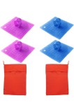 4 bucăți perii pentru legume, 2 pungi pentru cartofi pentru cuptor cu microunde, instrumente multifuncționale de curățare pentru bucătărie
