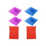 4 bucăți perii pentru legume, 2 pungi pentru cartofi pentru cuptor cu microunde, instrumente multifuncționale de curățare pentru bucătărie
