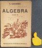 Algebra Abramescu manual clasa 6a 1944