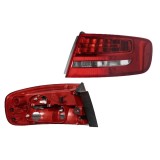 Stop spate lampa Audi A4/S4 (B8), 11.2007-10.2011 Combi, partea dreapta, exterior, cu suport becuri , cu LED, Depo