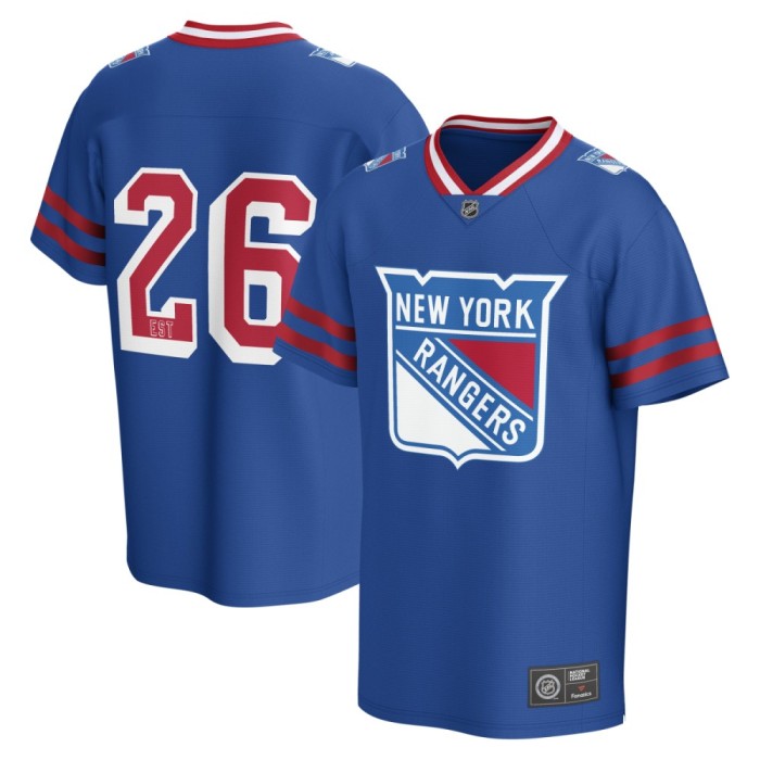 New York Rangers tricou de hochei Core Foundation - L