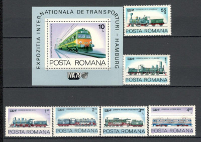 Romania.1979 Expozitia internationala de transporturi-Locomotive YR.682 foto